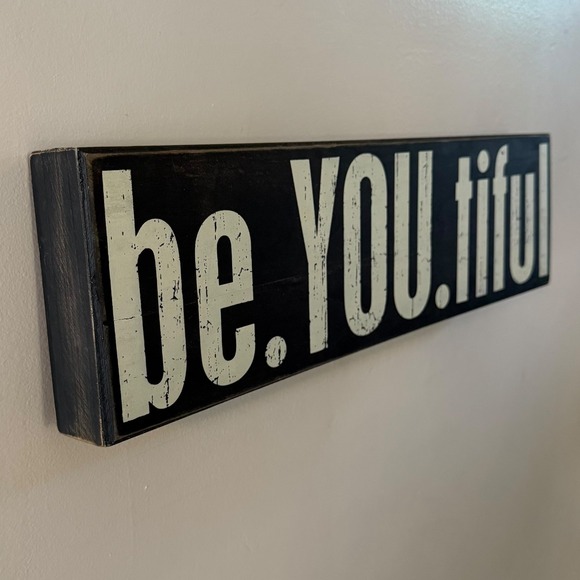 Primitives‎ By Kathy BeYOUtiful Wood Sign Farmhouse Decor Wall Art 20" - Picture 6 of 8